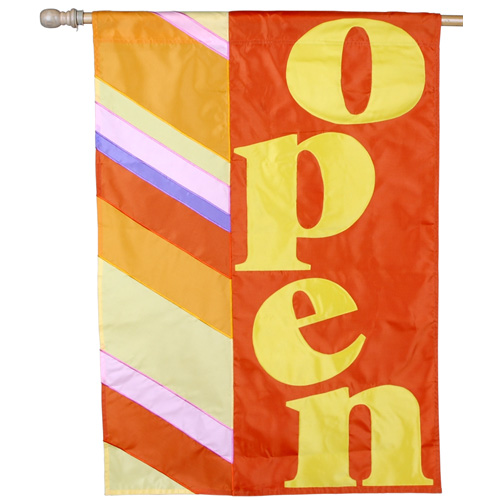 OPEN/Welcome Flags